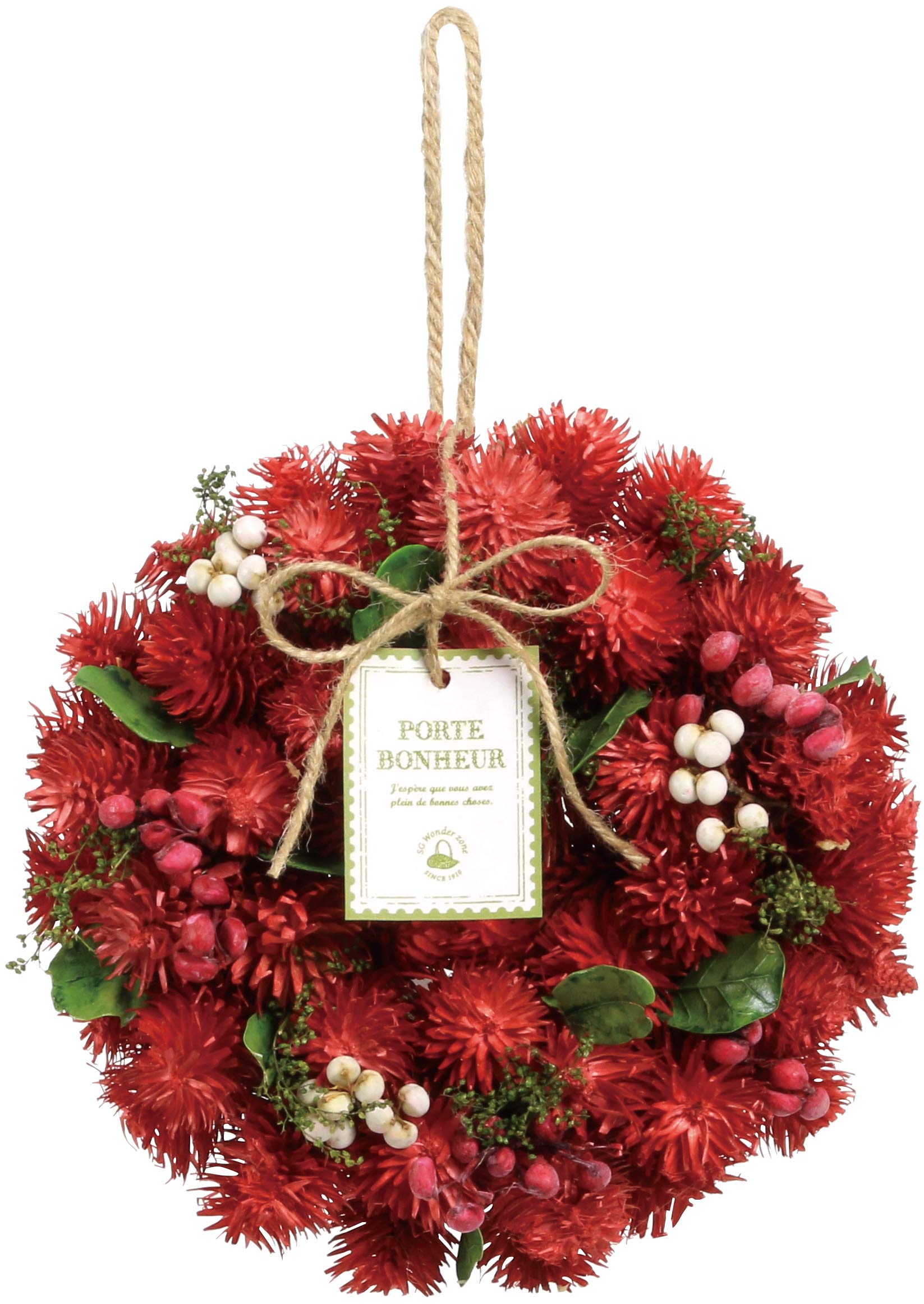 Amazon.co.jp: ○リース 完成品 『SG Wonder zone 完成リース 直径18cm