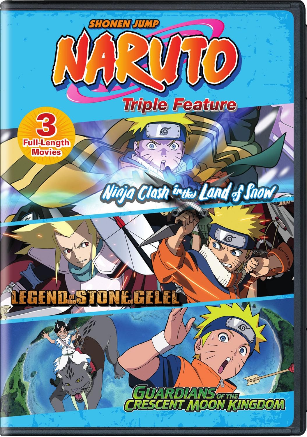 Naruto Triple Feature (Ninja Clash in the Land of Snow / Legend of