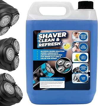 5 Litres Shaver Cleaning Refill Fluid Clean & Renew