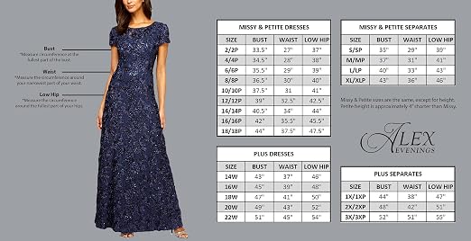 Amazon.com: Alex Evenings Women's Plus 