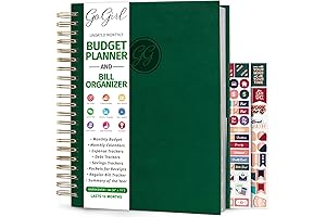 GoGirl Budget Planner: Monthly Bill Organizer & Expense Tracker