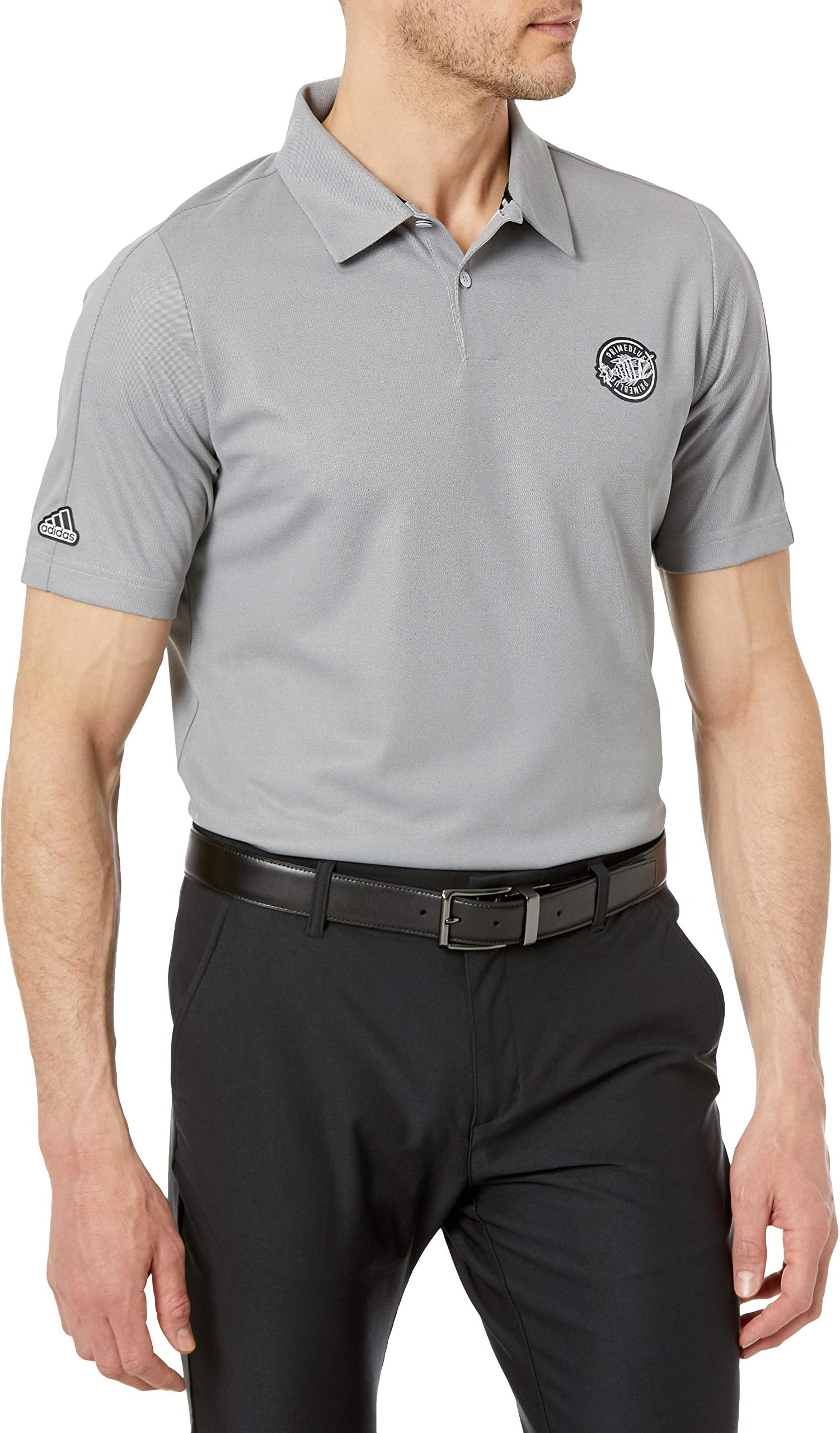 adidas golf primeblue polo shirt