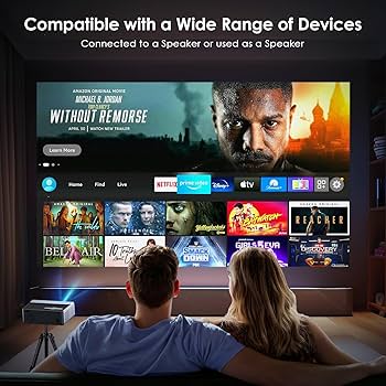 Amazon.com: [Electric Focus] Projector with Wifi and Bluetooth