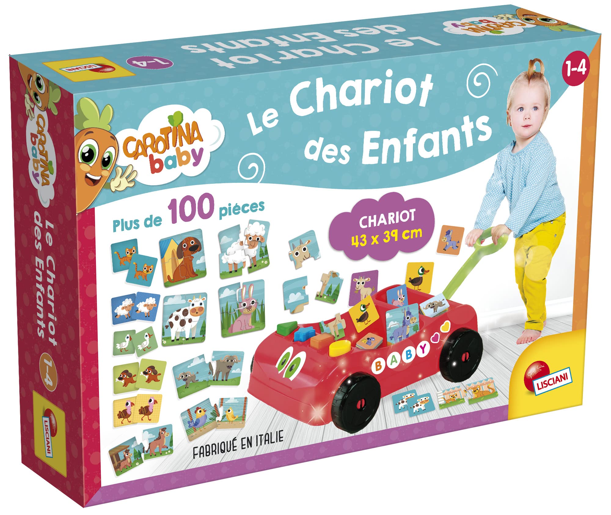 Lisciani, Color Carrito Juegos educativos, Small (FR67879)