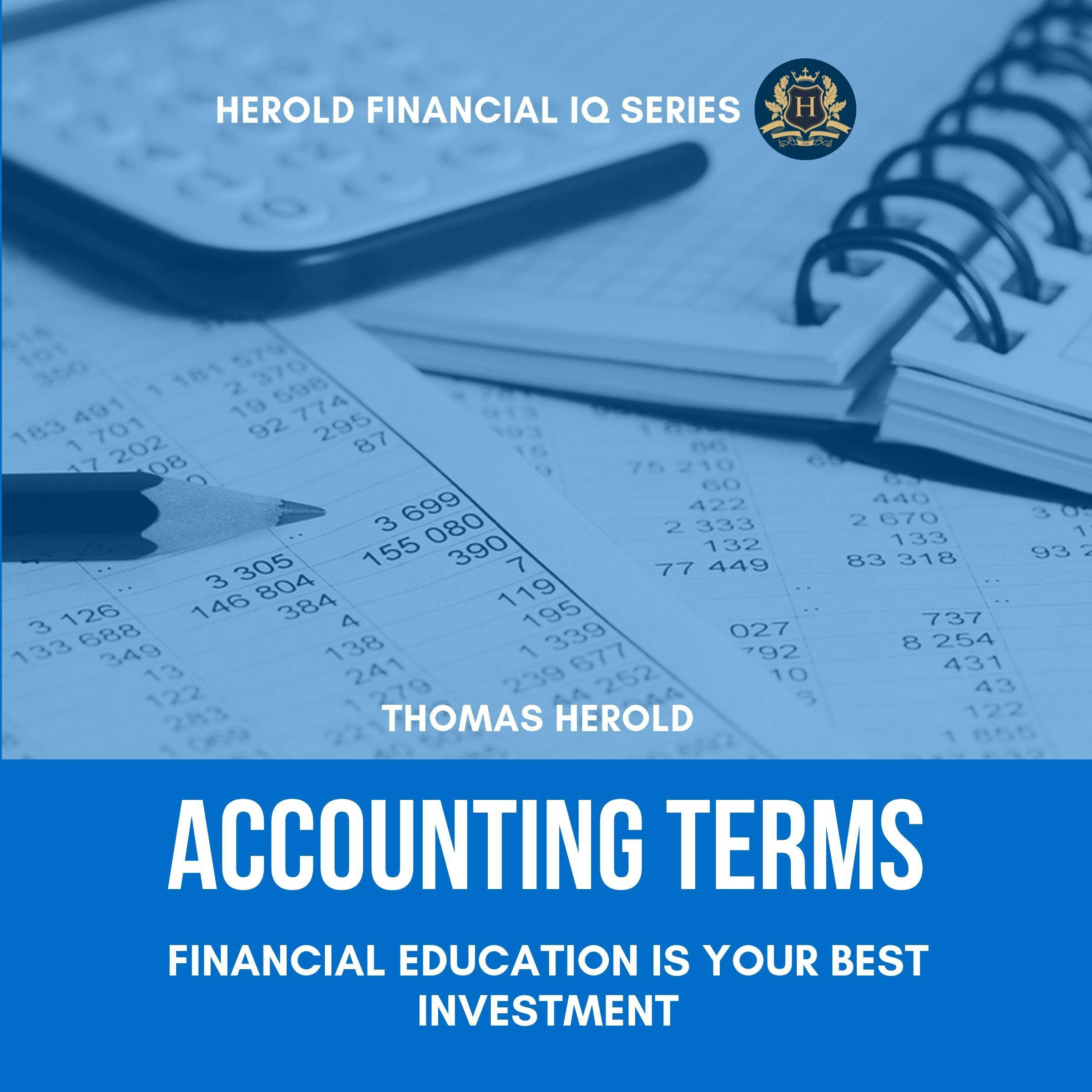 Cover art for Accounting Terms - Financial Education Is Your Best Investment