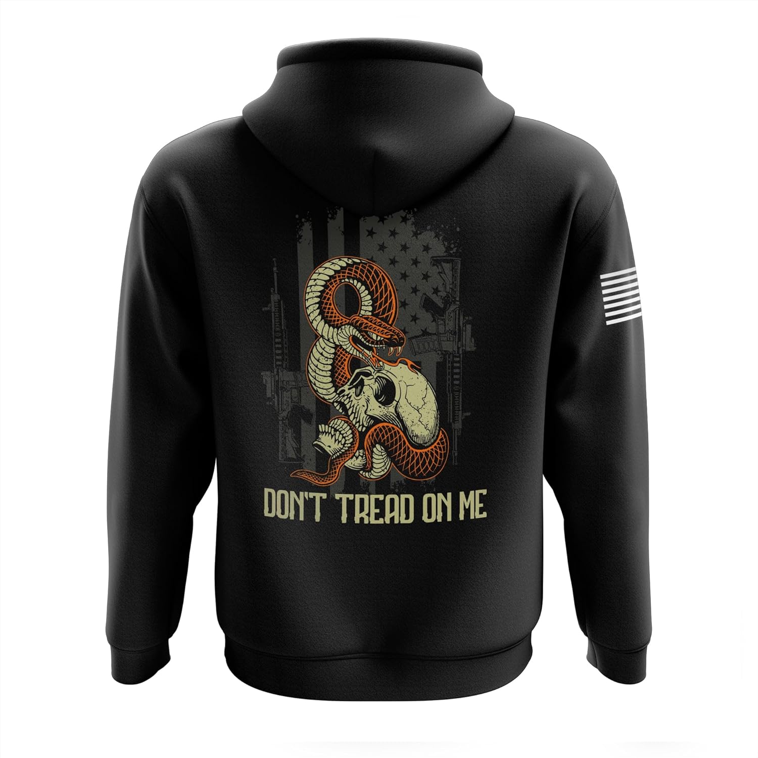 Tactical Pro Supply Patriotic Don’t Tread on Me design Heavyweight Hoodies for Men and Women