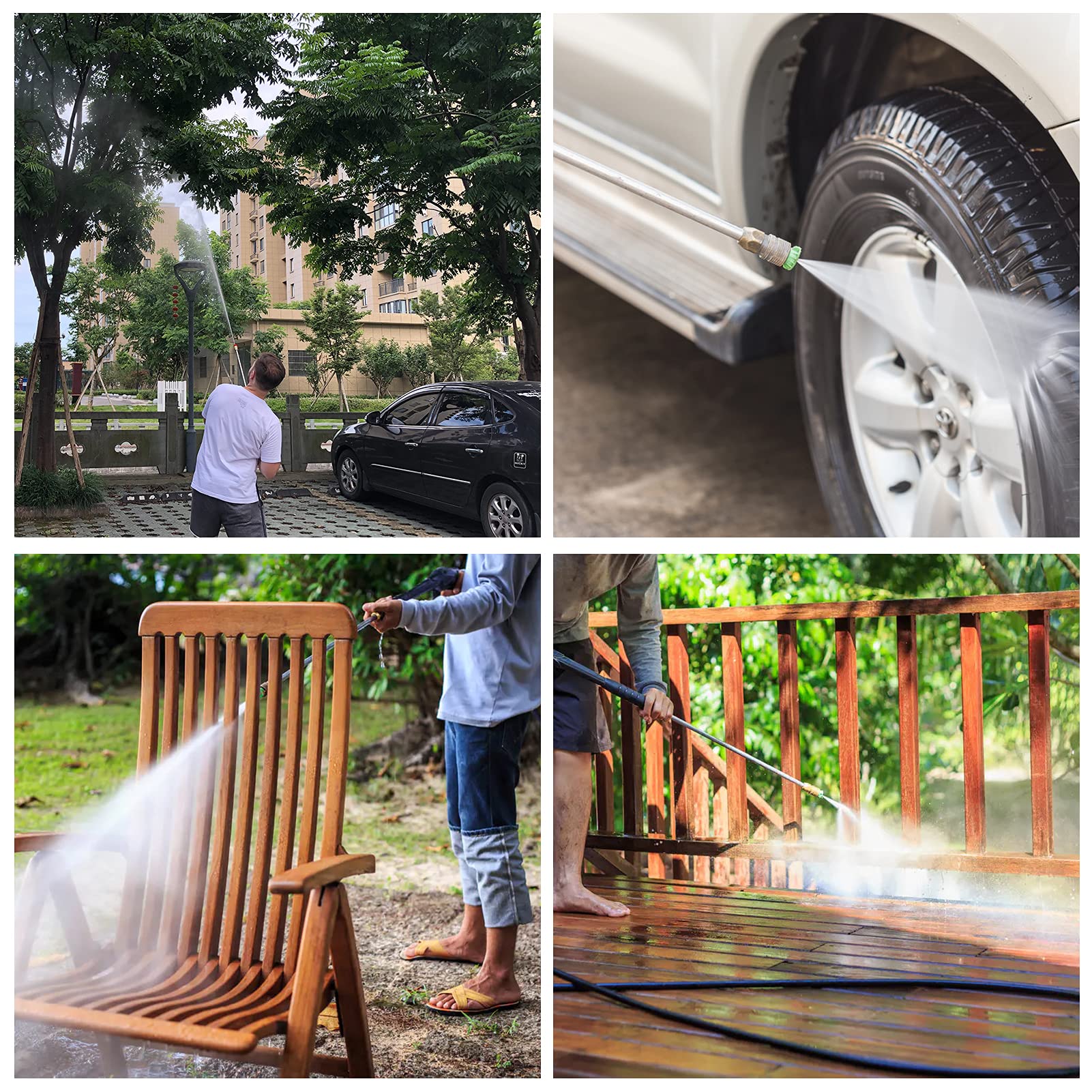 AgiiMan 3380PSI Electric Pressure Washer High Power Pressure Washers