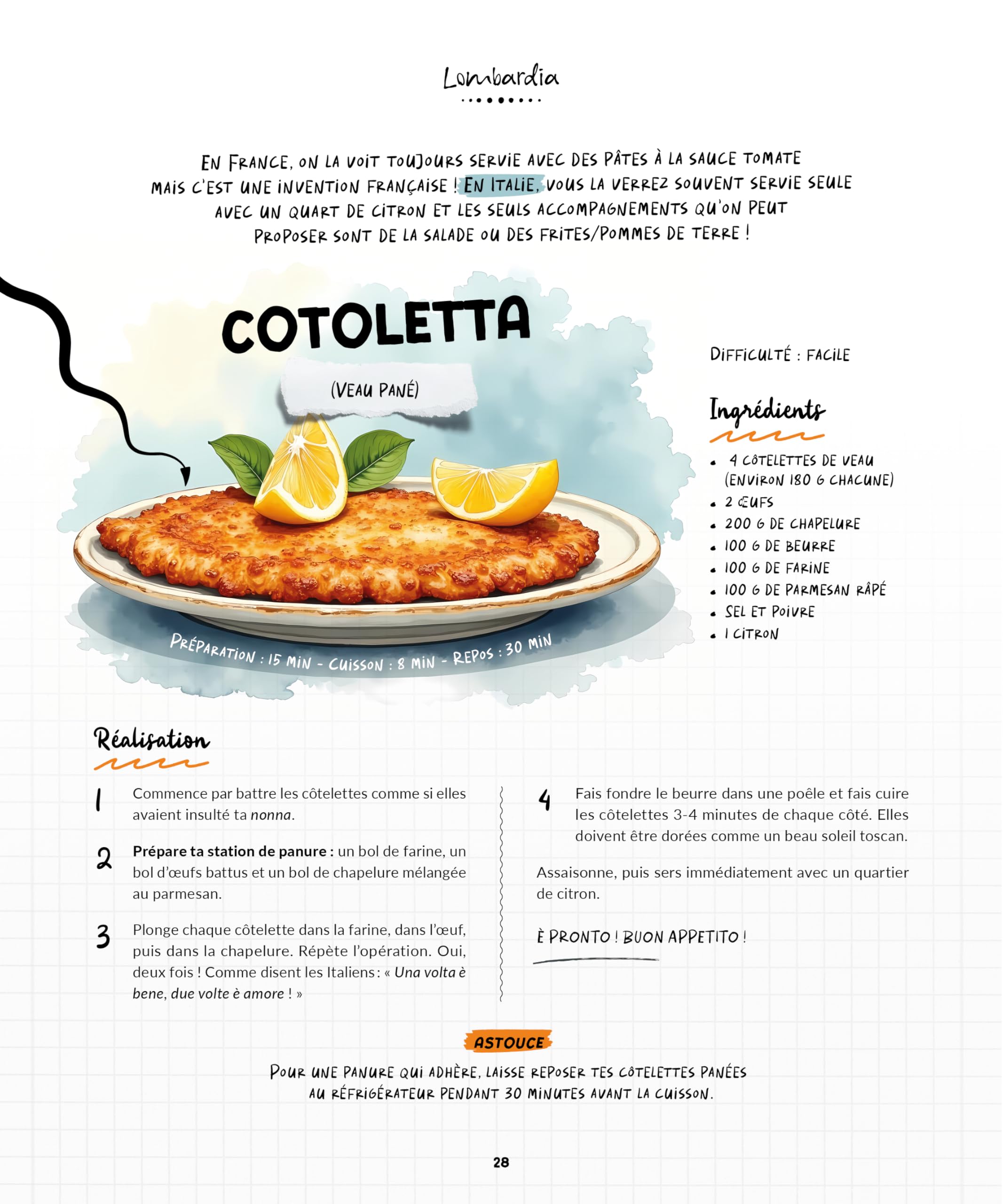 Amore, en Italie on fait ça comme ça !: 100 recettes régionales que seuls les italiens connaissent