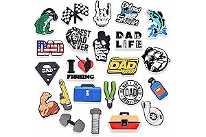 Dad Jibbitz for Crocs - Summer Flower Shoe Charms