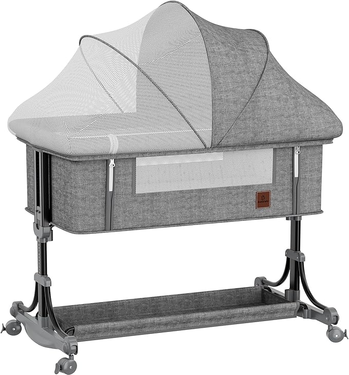 Berço Portátil Moises Co-bed Com Balanço Mosquiteiro, B Bambinelli