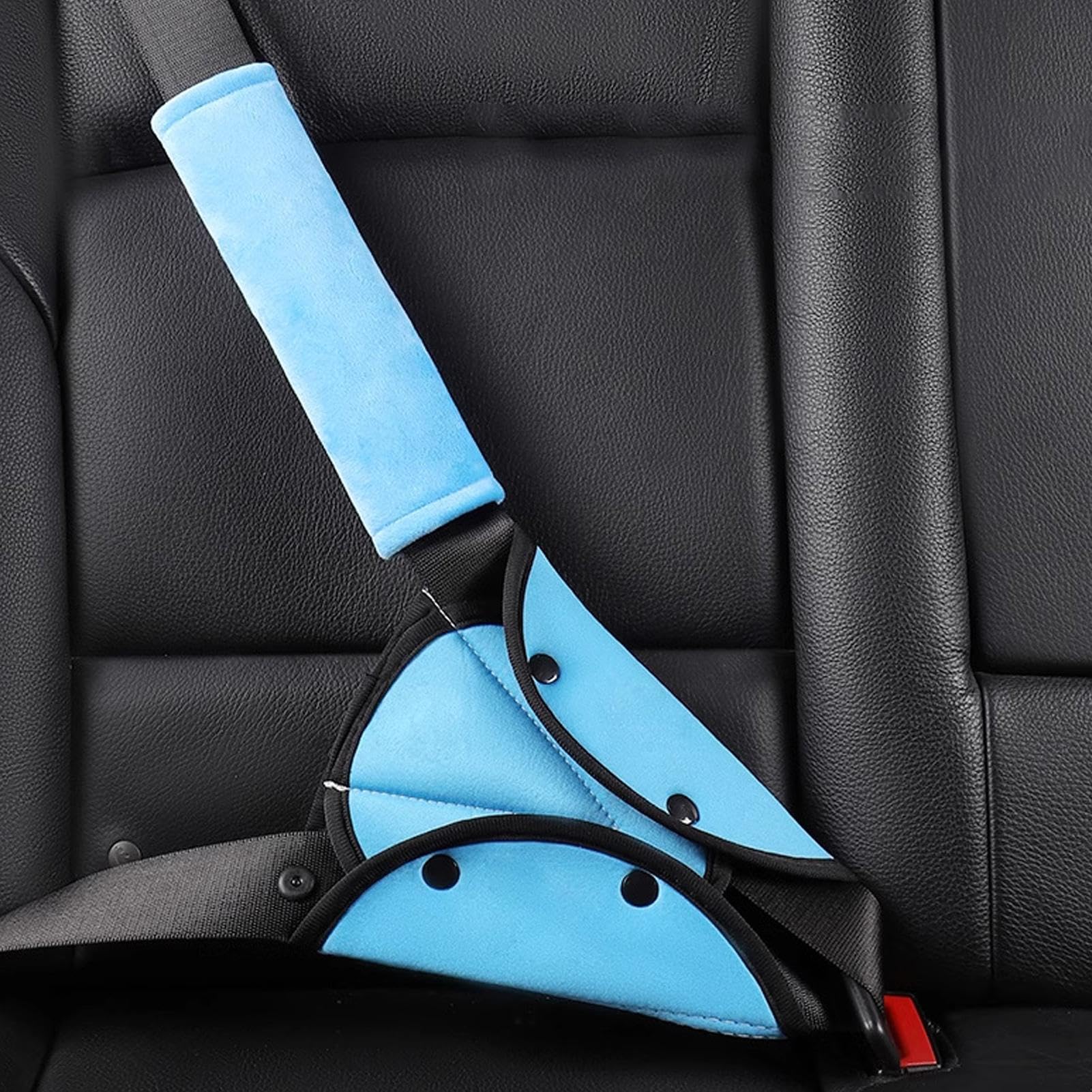 Copricintura di Sicurezza per Bambini Imbottitura Cintura Sicurezza Auto | Imbottiture Spalla Seggiolino Auto Per Bambini Scuola Viaggio Gita Città Lunga Guida Berline E SUV