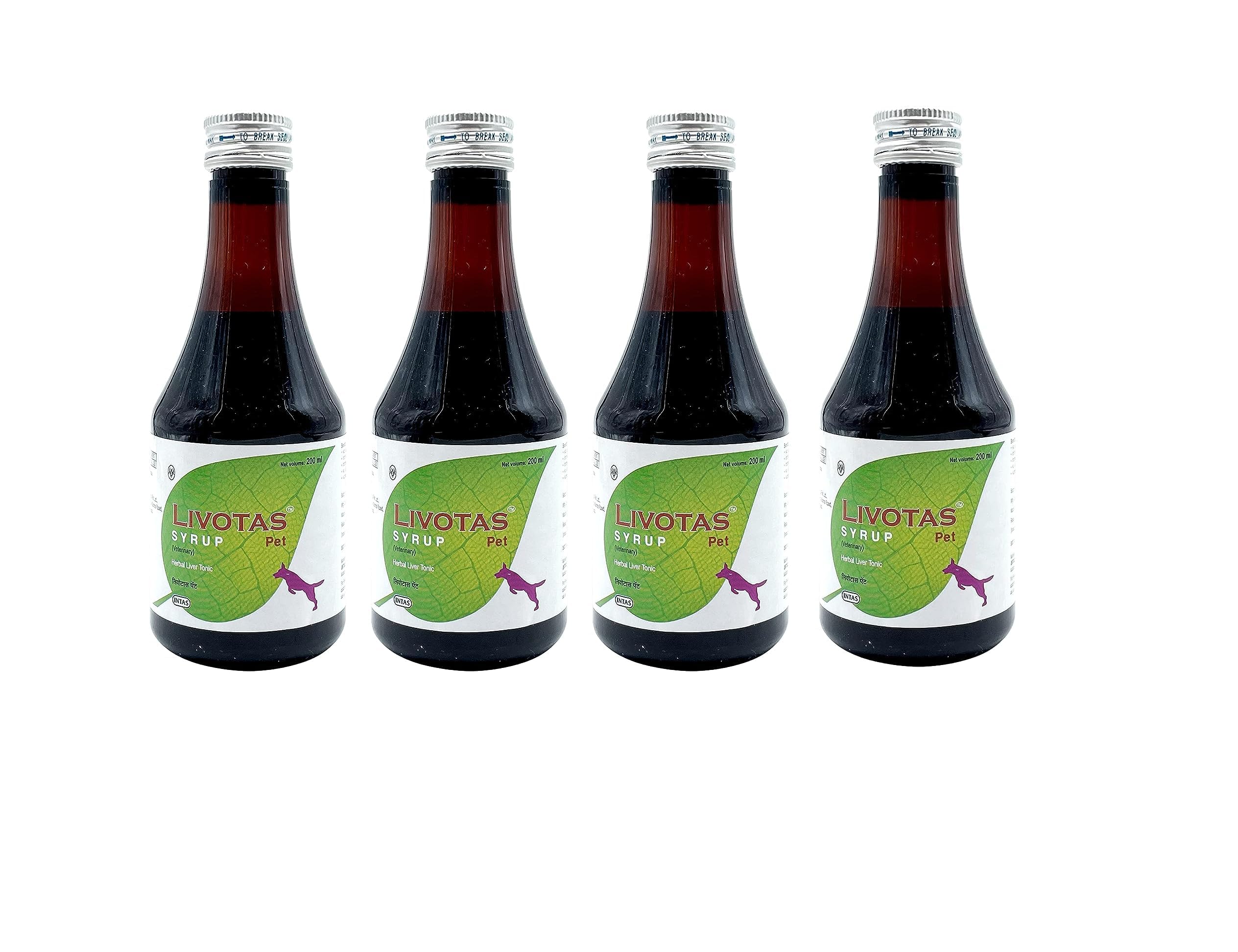 BULLYPET Livotas Dog Herbal Liver Tonic Syrup Supplement (200 Ml) - Pack of - 4 for Dogs & Cats (B0D3F5GKGQ) Amazon Price History, Amazon Price Tracker