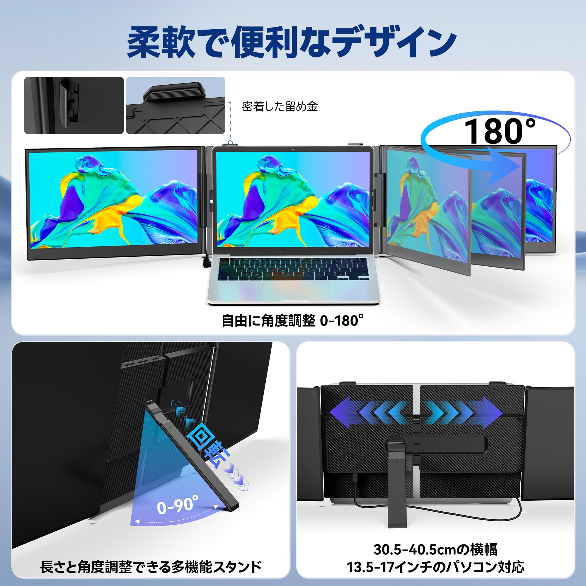 14インチ ディアルモバイルモニター【超薄型・超軽量】 2画面 ノートパソコン用 Amazon.co.jp: 14インチ ディアルモバイルモニター【超薄型・1kg】 2