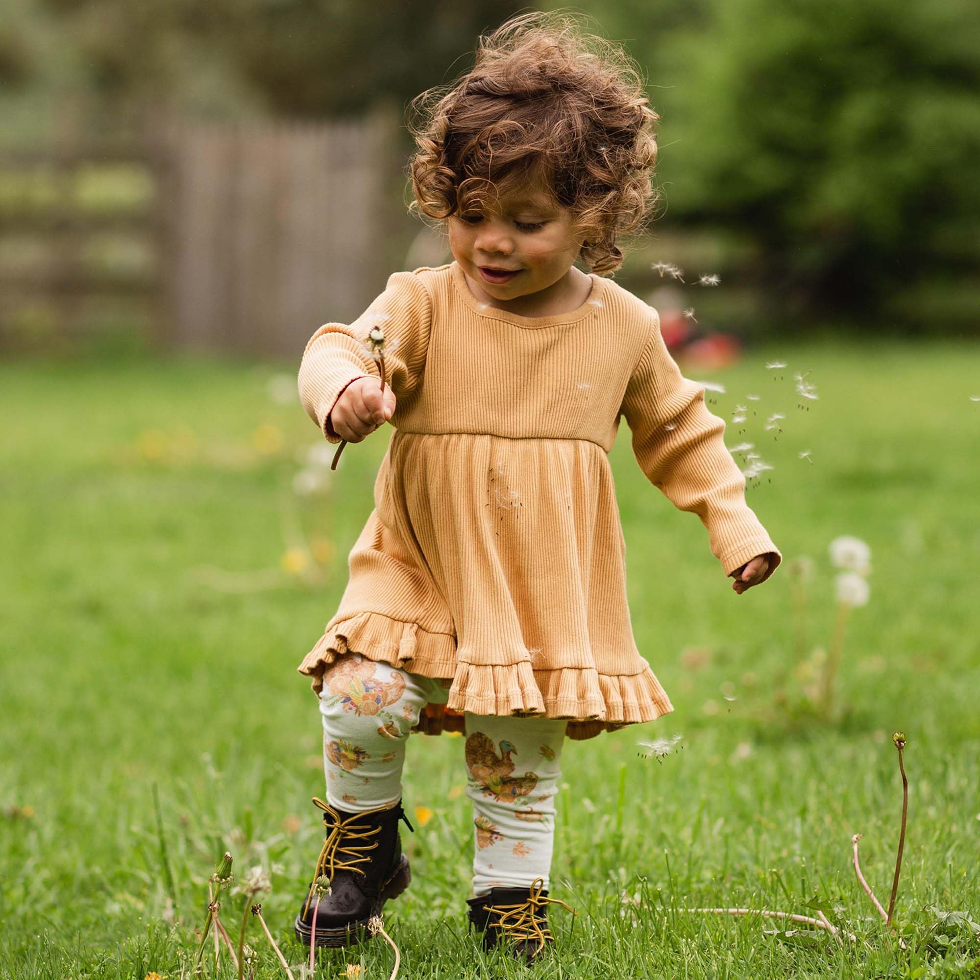 Burt's Bees Baby Baby-Set aus Oberteil und Hose für Mädchen, Tunika und Leggings, 100% Bio-Baumwolle