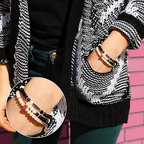 Miniatura 5 de 100 piezas de 4 colores de latón con cierre de rosca de tubo de barril para sujetador, tapas de joyería para manualidades, pulseras, collares,