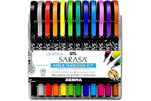 Zebra Sarasa Fineliner Bible Study Pens