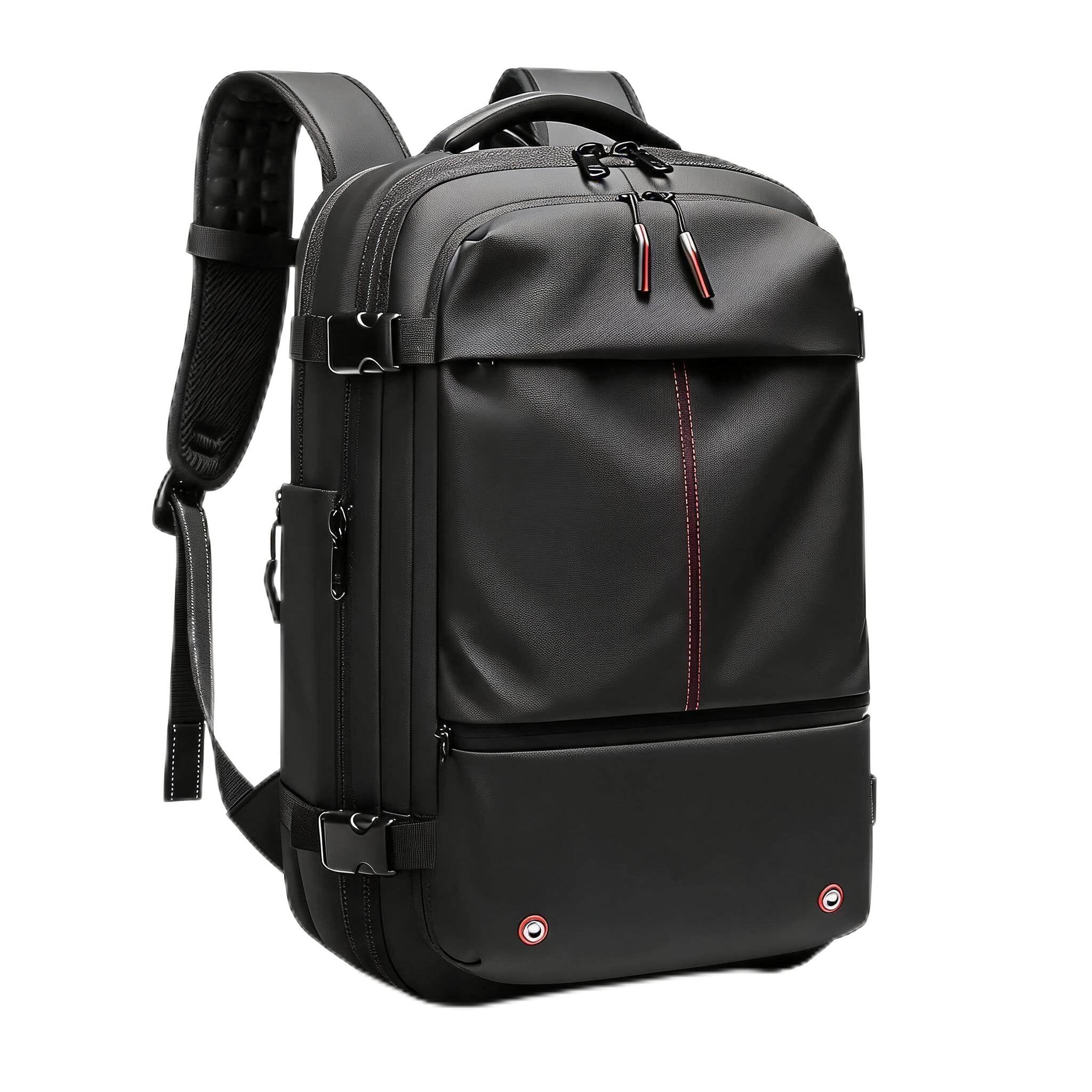 Sxhlseller Sac à Dos de Compression à Vide, 25L à 60L Extensible, Sac à Dos de Voyage à Vide à Vide avec Compartiment pour Ordinateur Portable de 17 Pouces, Séparation Sèche Humide de