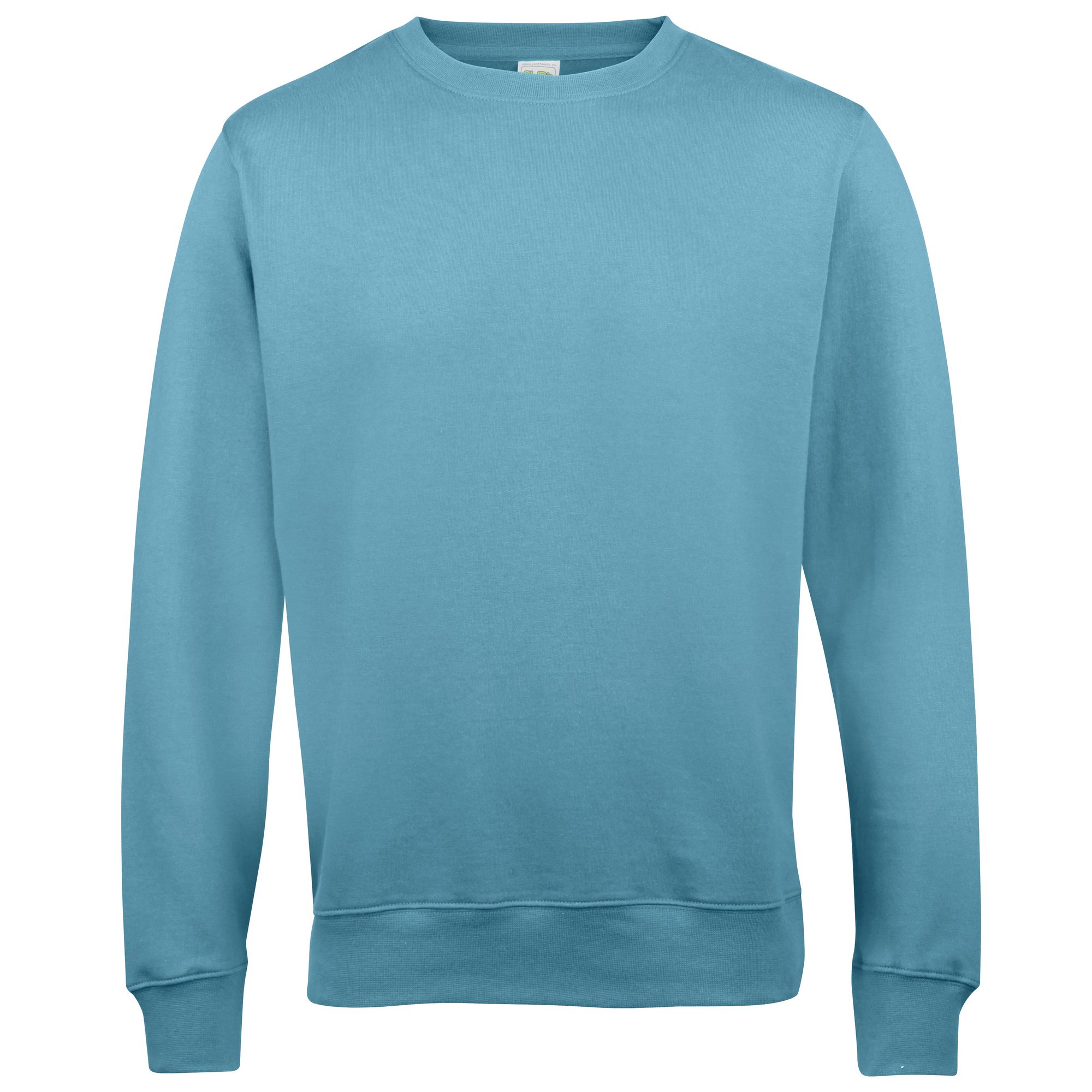 AWDis Men's Sweat Sweatshirt, Blue (Turquoise Surf), Large