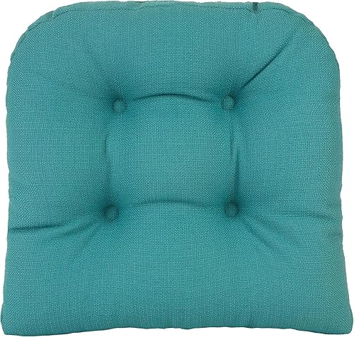 Miniatura 9 de Klear Vu Gripper - Cojines sobrerellenos antideslizantes universales para silla de comedor para decoración de cocina o uso en la oficina,