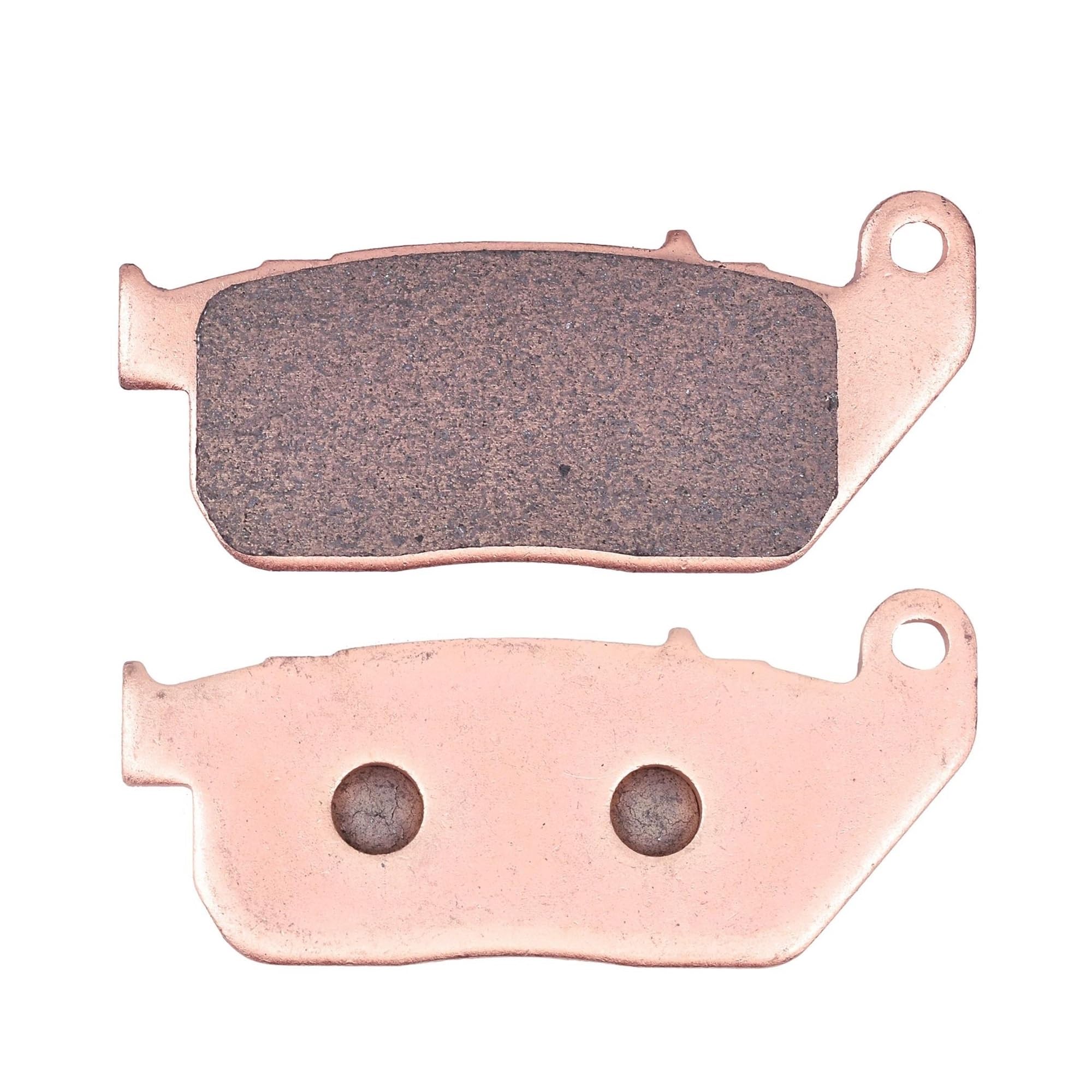 per Har&Ley Davi&dson XL 1200 L Sportster Low 07-11 XL 1200 N Nightster 2008-2012 Pastiglie Freno Anteriori E Posteriori per Moto A Base di Rame Sinterizzato Freno(Davanti)