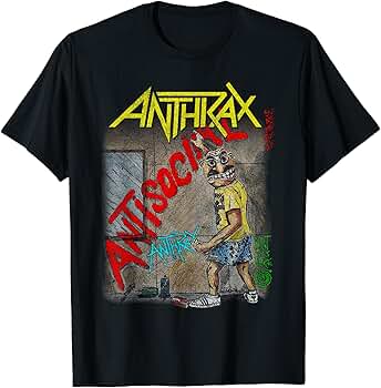 S.O.D. Tシャツ 来日時購入　ANTHRAX S.O.D. Tシャツ 来日時購入ANTHRAX
