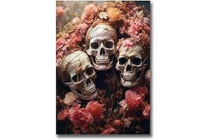 3D Large Wall Clock-Skeletons Hugging Couple