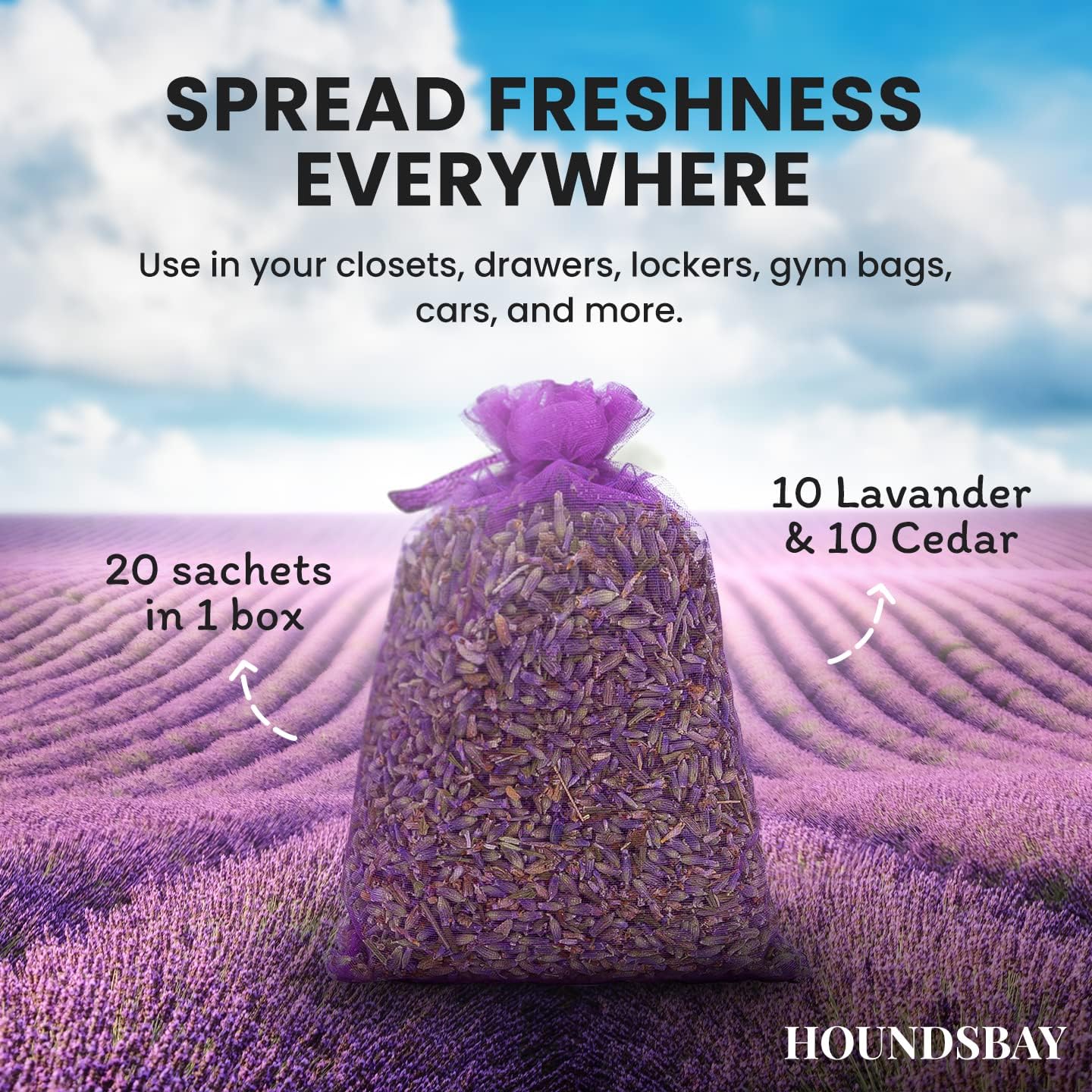 Transform Your Storage: Explore the Benefits of All-Natural Cedar and Lavender Sachets