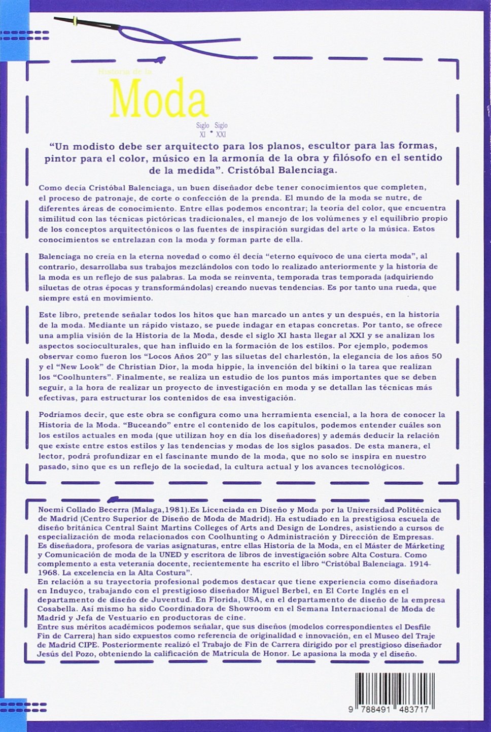 HISTORIA DE LA MODA (2ª Edición) . SIGLO XI - SIGLO XXI