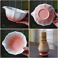 Vista 3 de Juego de batidor de matcha, kit de 7 piezas, apto para lavavajillas, juego de matcha para regalos de cumpleaños para amantes del matcha, ideal