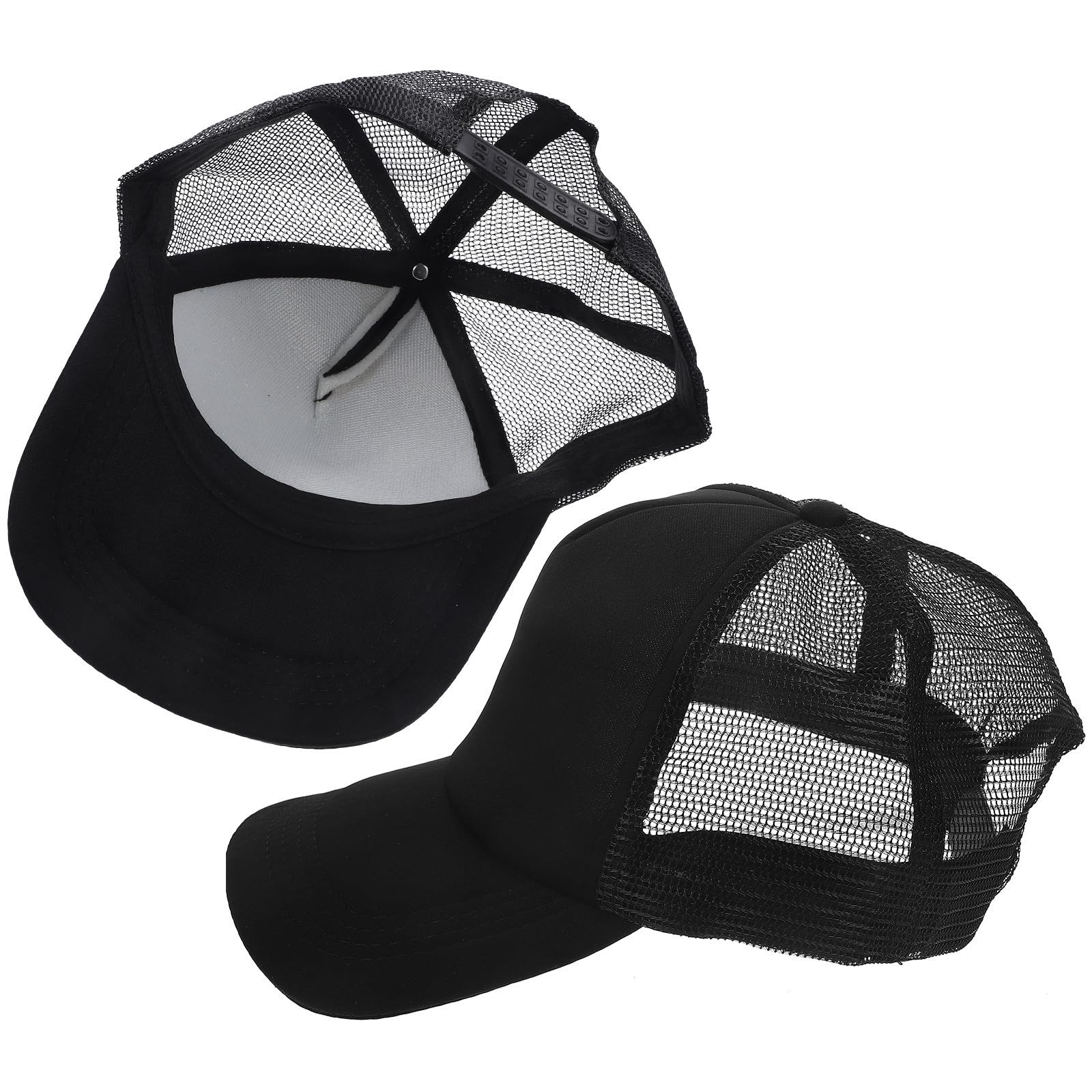 Cappello da Baseball in Rete Bianco per Uomo, Facile da Pulire, in Poliestere, per attività all Aperto e Escursionismo, Design Traspirante e Comodo da Indossare