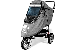Stroller Rain Cover, Premium Waterproof and Windproof Protection for Your Baby's Comfort