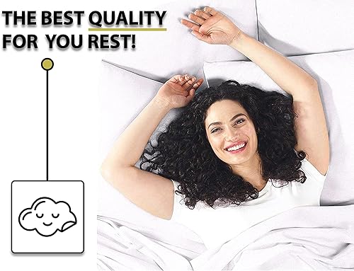 Miniatura 6 de 6 piezas de viscosa cobre-X infundida hecha de bambú suave transpirable sábanas de cama Aqua Queen