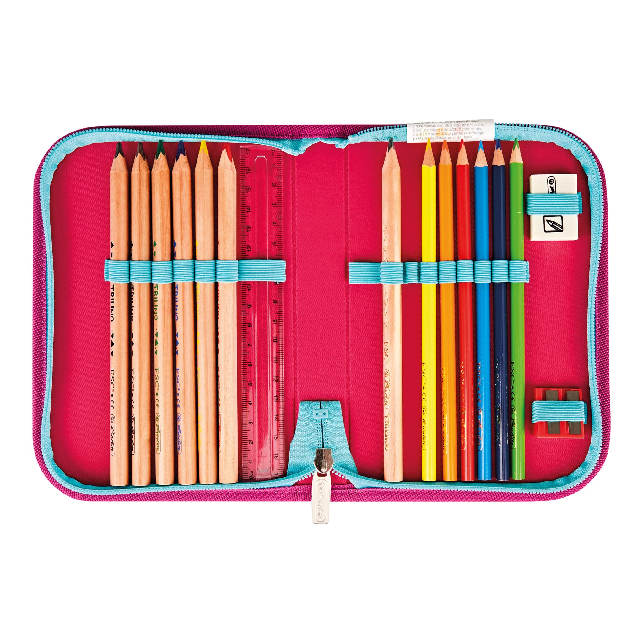 herlitz, Różowe gwiazdy, Kindergepäck