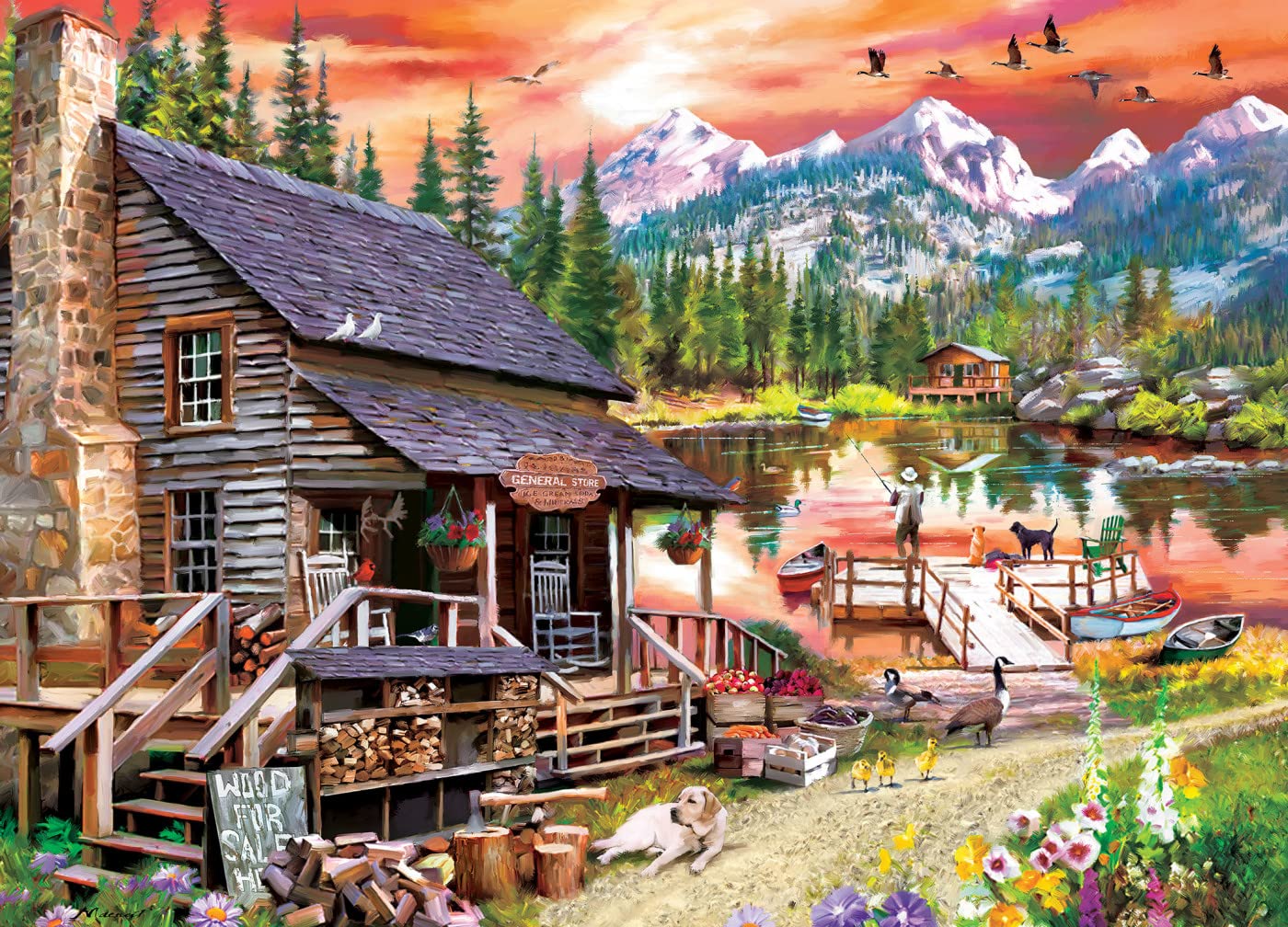 Snapklik.com : MasterPieces 1000 Piece Jigsaw Puzzle For Adults