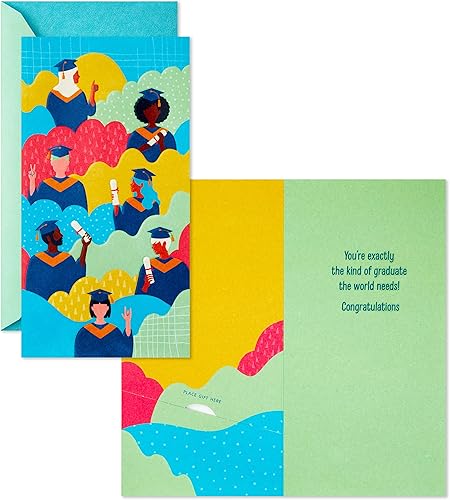 Miniatura 4 de Hallmark Surtido de soportes para dinero de graduación o tarjetas de regalo, Be You (paquete de 3 tarjetas de graduación con sobres)