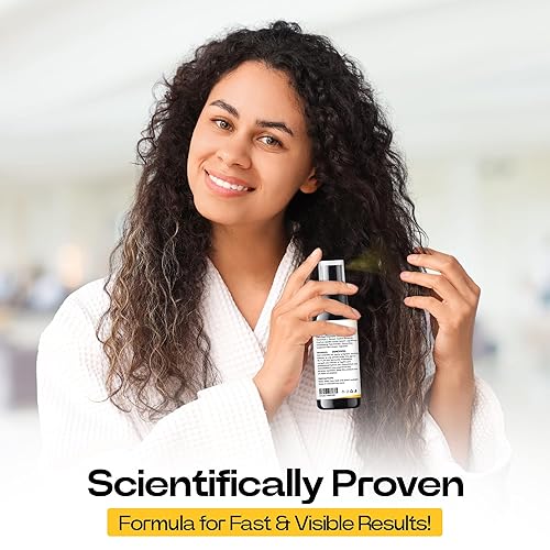 Miniatura 6 de 5% Minioxidil Suero para el crecimiento del cabello para hombres con biotina regeneración del cabello tratamiento para engrosar el cabello promueve