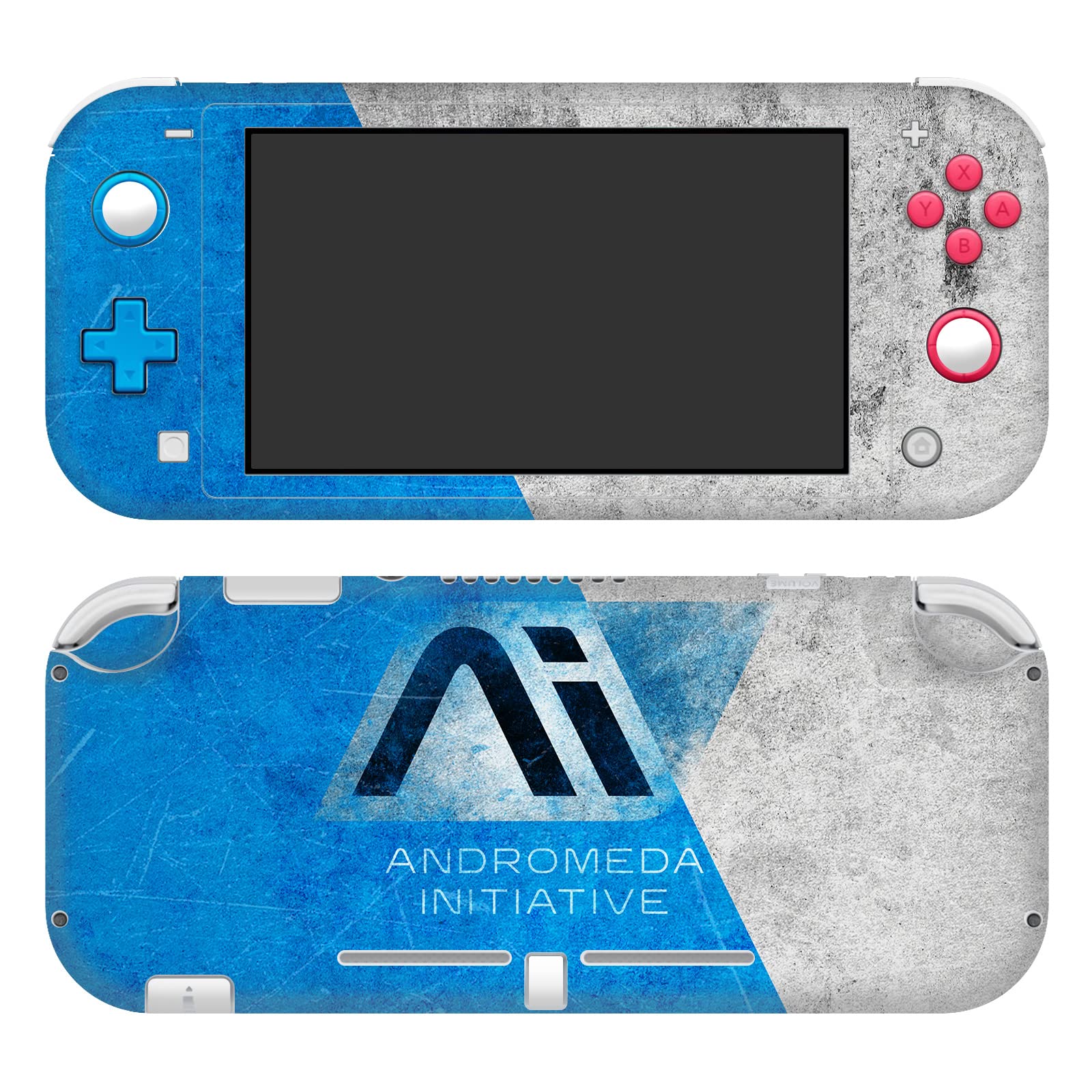 Autocollant Switch Lite Mass Effect graphique usé vinyle haute qualité - 6