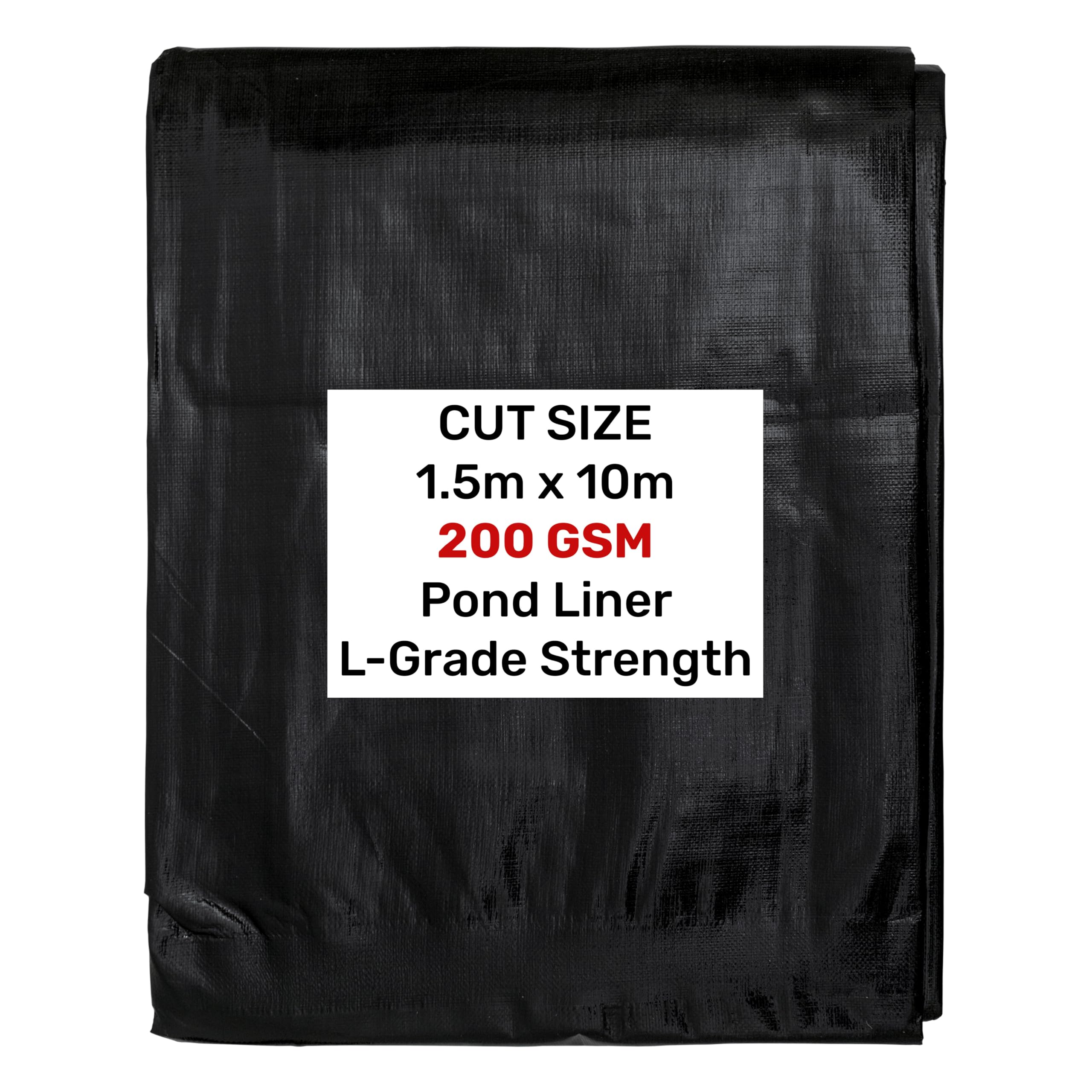 Cost Wise Garden Pond Stream Liner 1.5m x 10m – Tough Long-Lasting Liner for Fish Ponds, Koi Pools & Wildlife Habitats