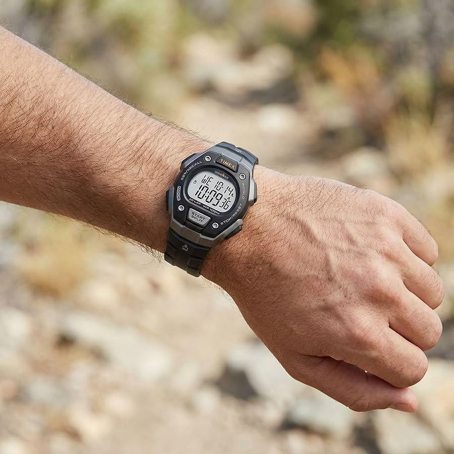 TIMEX  IRONMAN  TRIATHLON デジタル A423 Amazon.com: Timex Men's Ironman Triathlon Classic 30 38mm Watch