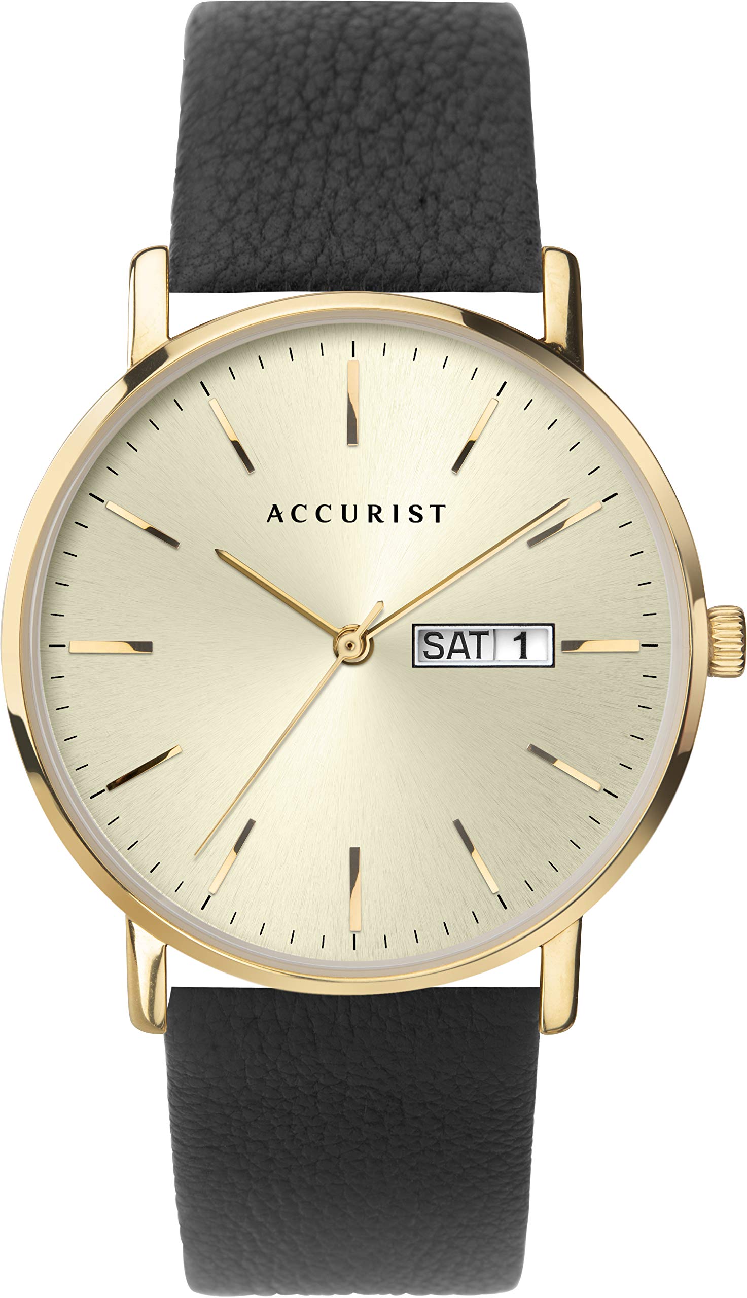 Accurist 7297 Mens Black Watch