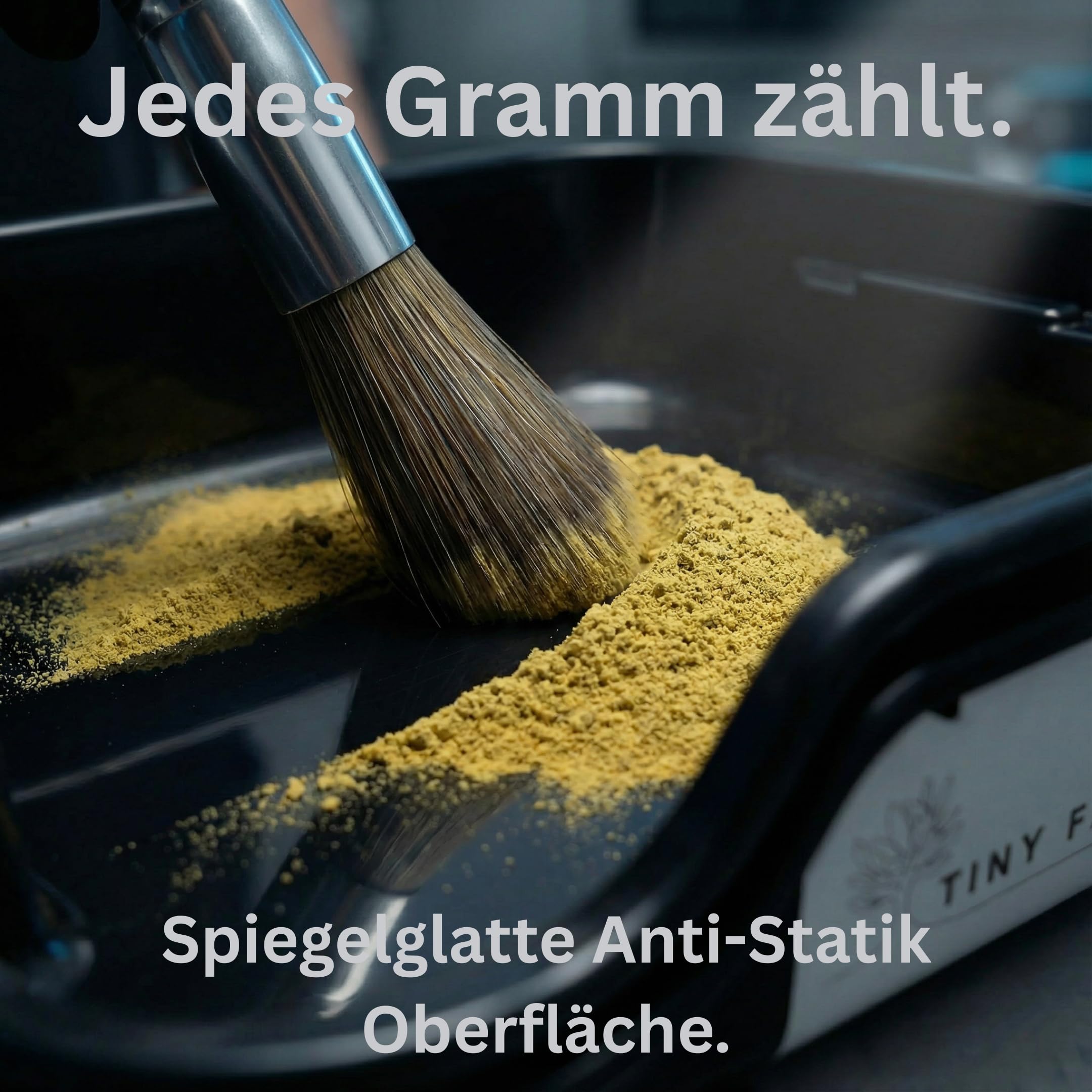 TINY FARM - Premium Trim Bin Set mit 150 Mikron Pollensieb, Trimmschale mit Trimmscheren und Netz | Trimming Tray und Dry Sift Sieb | Trim Tray | Erntemaschine Grow