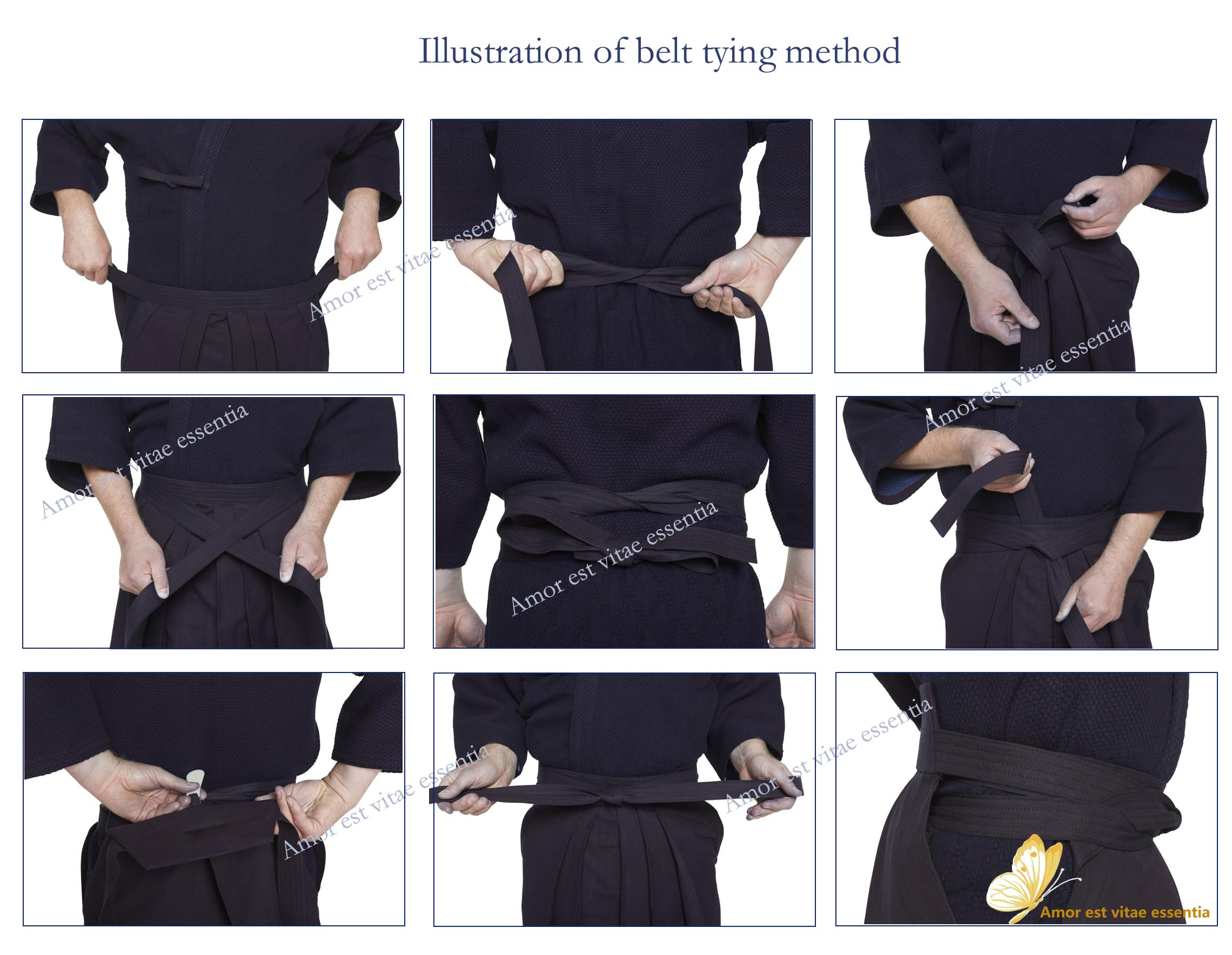 Kendo Tops Aikido Samurai Hakama Martial Arts Clothing Kimono Shirts Costumes
