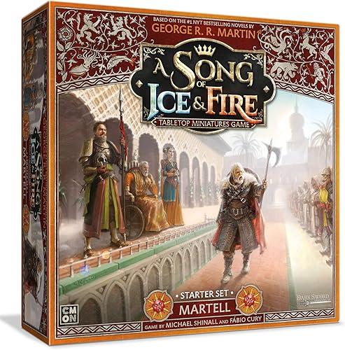 Miniatura 1 de CMON Una canción de hielo y fuego en miniatura de mesa de juego Martell Starter Set  Juego de estrategia para adolescentes y adultos  A partir de 14