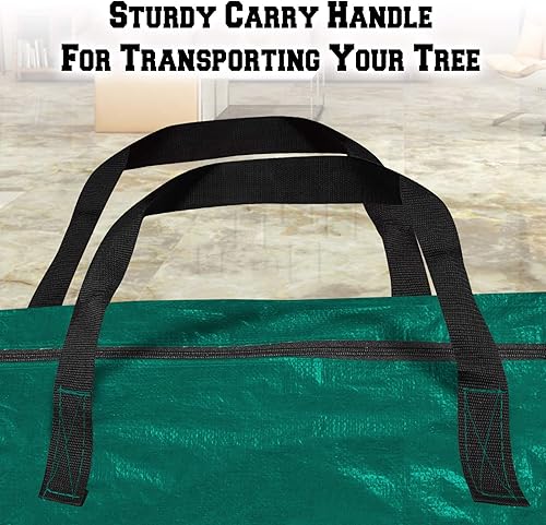 Miniatura 8 de benefitusa Árbol de Navidad artificial Bag Clean Up de día festivo para hasta 8ft9ft Árbol Almacenamiento