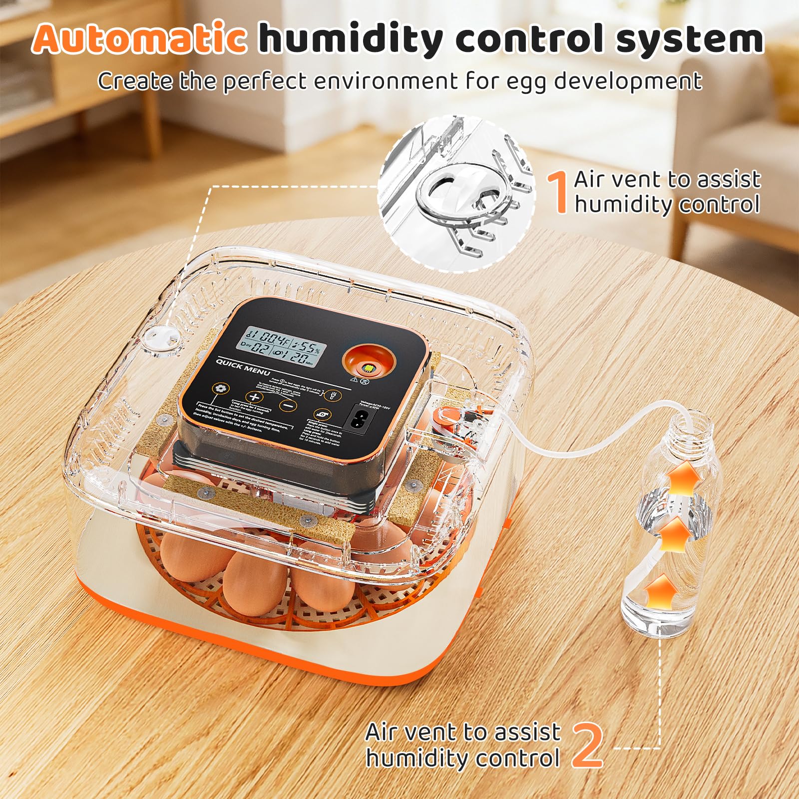 Amazon.com: Incubators for Hatching Eggs Automatic Egg Incubator