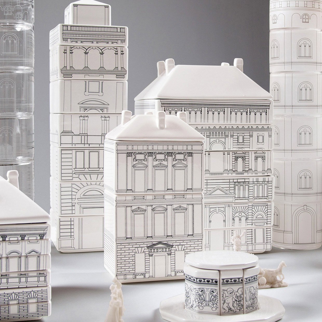 Palace Table Classic Architecture - Palazzo Torrione (Tower Palace  