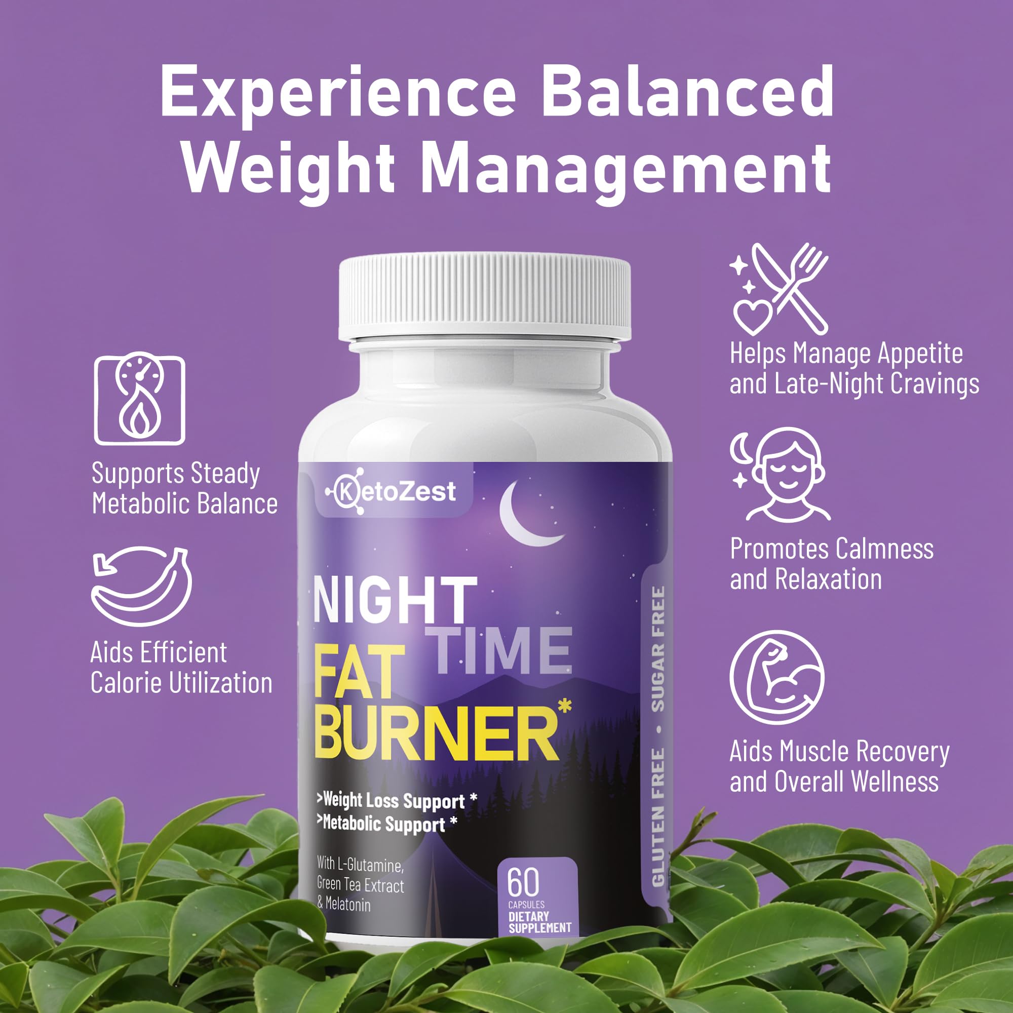 Amazon.com: KetoZest Night Time Fat Burner for Weight Loss