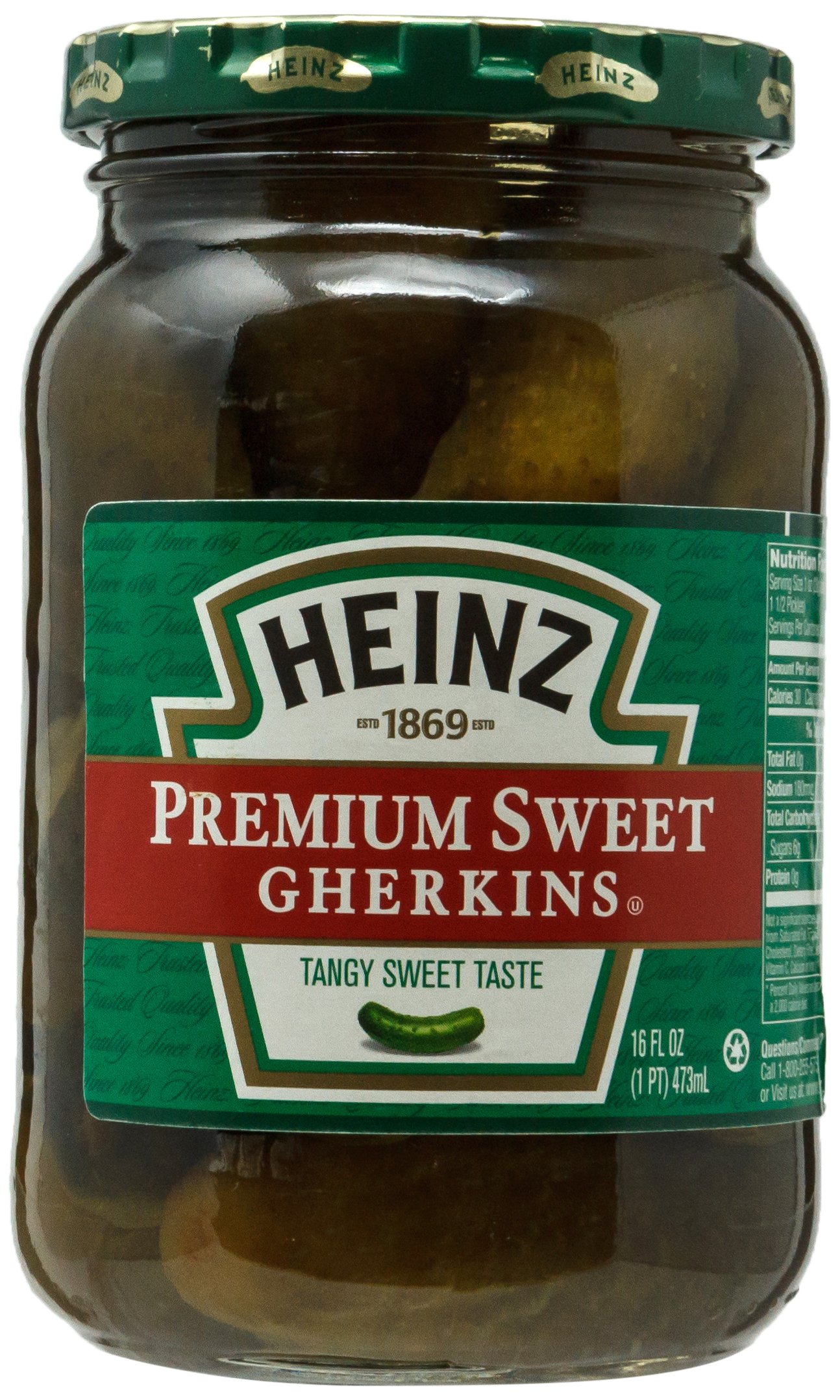 Heinz Premium Sweet Gherkins, 473ml : Amazon.sg: Grocery