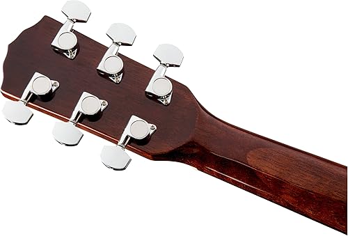 Miniatura 9 de Fender CD-140SCE Guitarra Acústica Eléctrica Dreadnought Cutaway de Caoba Completa, con Garantía de 2 Años, Sistema de Pastilla y Preamplificador