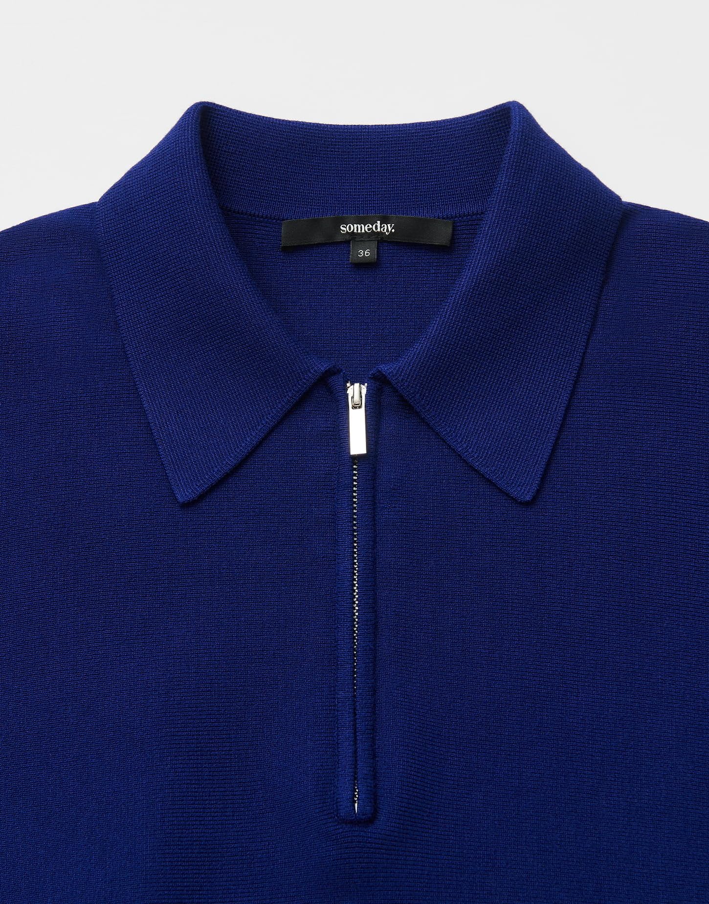 someday Damen Pullover | TINEKI Loose Strickpullover mit Polokragen
